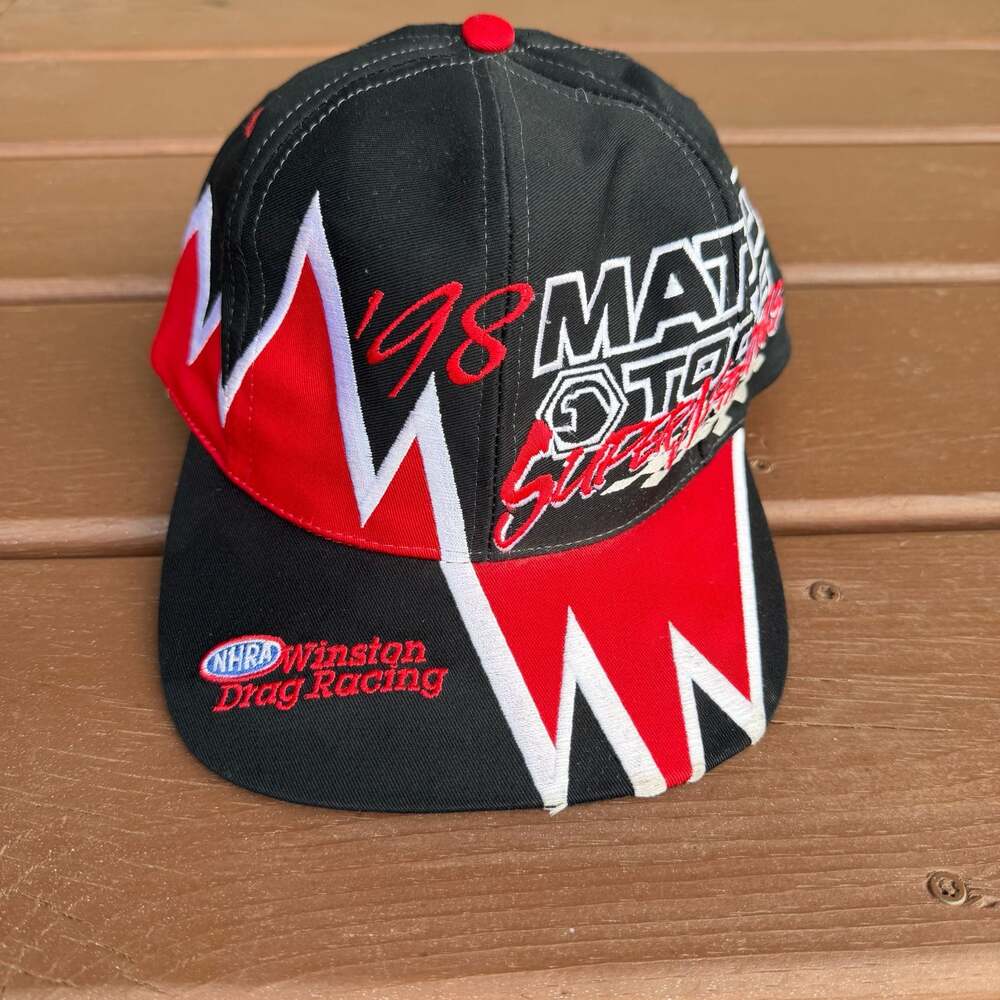 Vintage 1998 Matco Tools SuperNationals NHRA Winston Drag Racing Snapback Hat